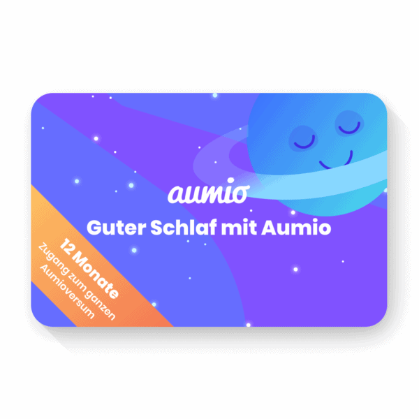 Präventionsangebot: Guter Schlaf mit Aumio